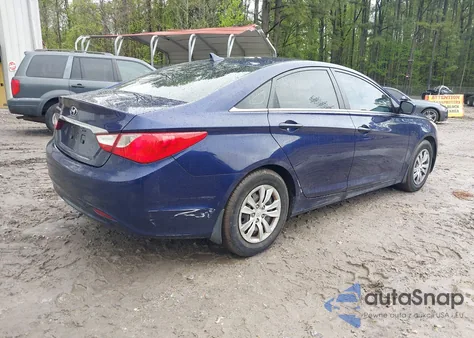 2011 Hyundai Sonata Gls из США, поврежденный, VIN 5NPEB4AC2BH169572
